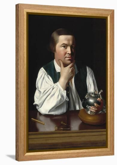 Portrait of Paul Revere-John Singleton Copley-Framed Stretched Canvas