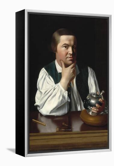 Portrait of Paul Revere-John Singleton Copley-Framed Stretched Canvas