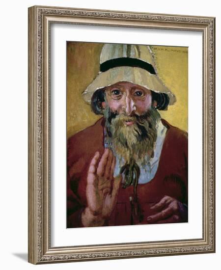 Portrait of Paul Serusier (1864-1927) 1918-Maurice Denis-Framed Giclee Print