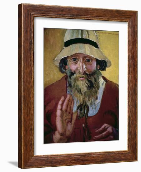 Portrait of Paul Serusier (1864-1927) 1918-Maurice Denis-Framed Giclee Print