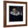 Portrait of Paulus Van Vianen-Cornelis Ketel-Framed Art Print