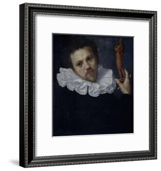 Portrait of Paulus Van Vianen-Cornelis Ketel-Framed Art Print