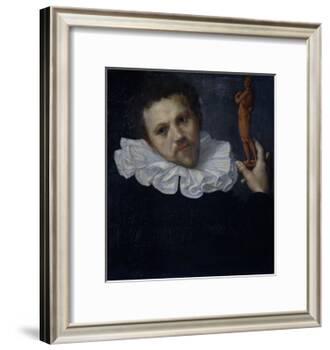 Portrait of Paulus Van Vianen-Cornelis Ketel-Framed Art Print