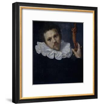 Portrait of Paulus Van Vianen-Cornelis Ketel-Framed Art Print