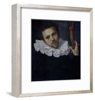 Portrait of Paulus Van Vianen-Cornelis Ketel-Framed Art Print