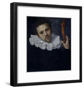 Portrait of Paulus Van Vianen-Cornelis Ketel-Framed Art Print