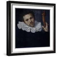 Portrait of Paulus Van Vianen-Cornelis Ketel-Framed Art Print