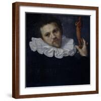 Portrait of Paulus Van Vianen-Cornelis Ketel-Framed Art Print