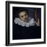 Portrait of Paulus Van Vianen-Cornelis Ketel-Framed Art Print