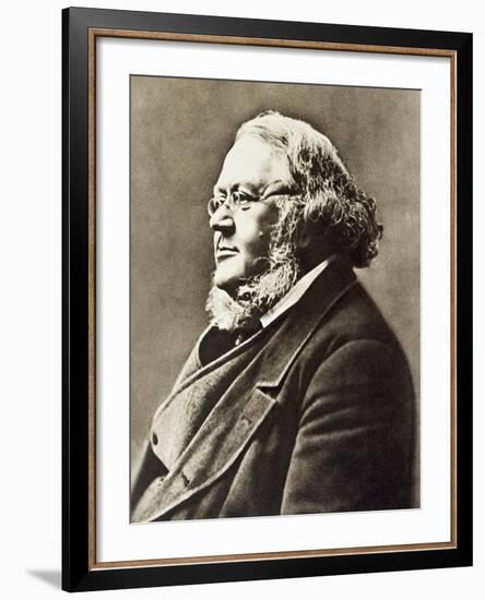 Portrait of Peter Christen Asbjornsen-null-Framed Giclee Print