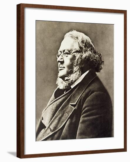 Portrait of Peter Christen Asbjornsen-null-Framed Giclee Print