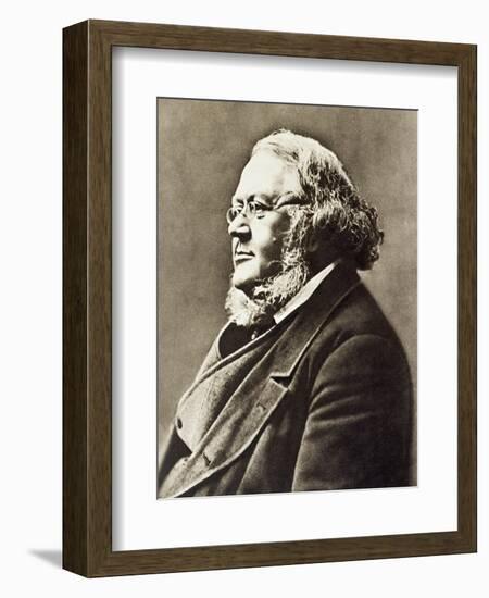 Portrait of Peter Christen Asbjornsen-null-Framed Giclee Print