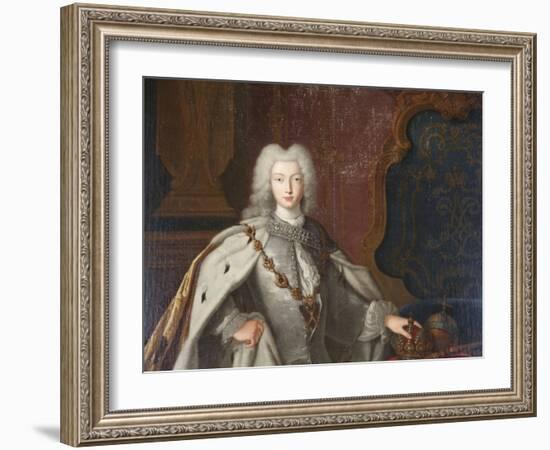 Portrait of Peter II, C1728-null-Framed Giclee Print