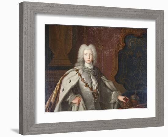 Portrait of Peter II, C1728-null-Framed Giclee Print