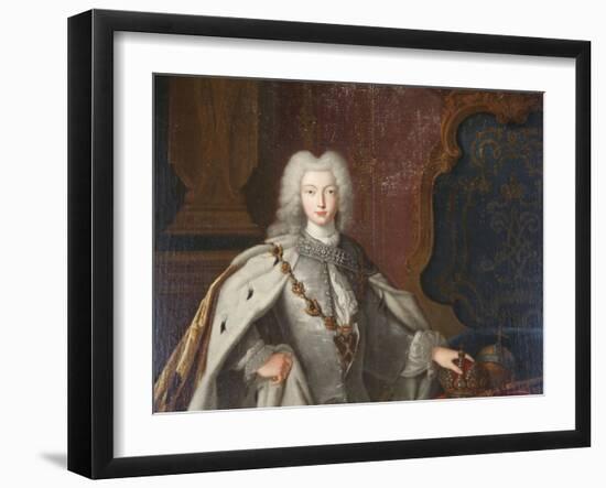 Portrait of Peter II, C1728-null-Framed Giclee Print