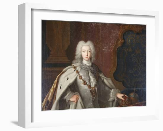 Portrait of Peter II, C1728-null-Framed Giclee Print