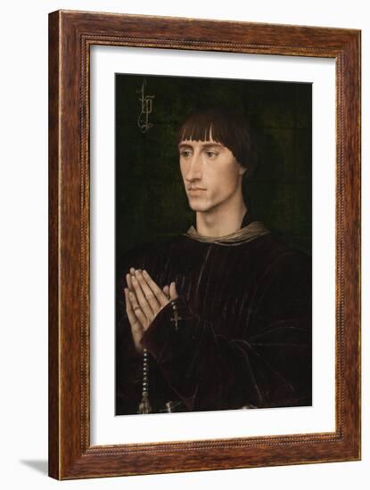 Portrait of Philip I De Croÿ (1435?151), Ca 1460-Rogier van der Weyden-Framed Giclee Print