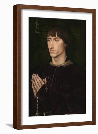 Portrait of Philip I De Croÿ (1435?151), Ca 1460-Rogier van der Weyden-Framed Giclee Print