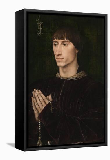 Portrait of Philip I De Croÿ (1435?151), Ca 1460-Rogier van der Weyden-Framed Premier Image Canvas