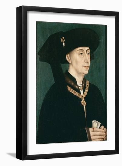 Portrait of Philip the Good (1396-146), after 1450-Rogier van der Weyden-Framed Giclee Print