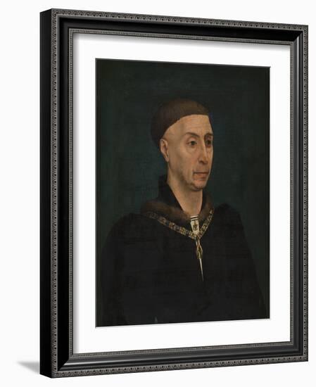 Portrait of Philip the Good (1396-146)-Rogier van der Weyden-Framed Giclee Print