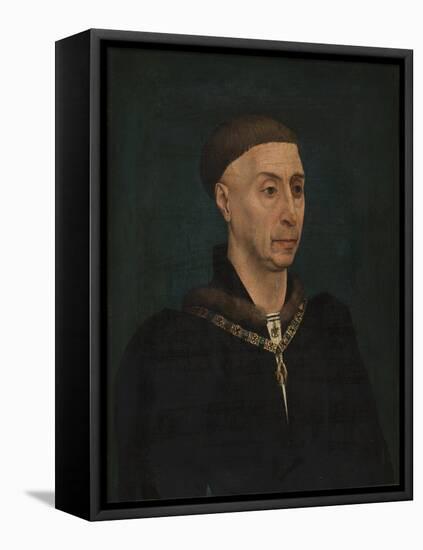 Portrait of Philip the Good (1396-146)-Rogier van der Weyden-Framed Premier Image Canvas