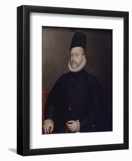 Portrait of Philipp II, of Spain, Ca, 1580-Stephan Lochner-Framed Giclee Print