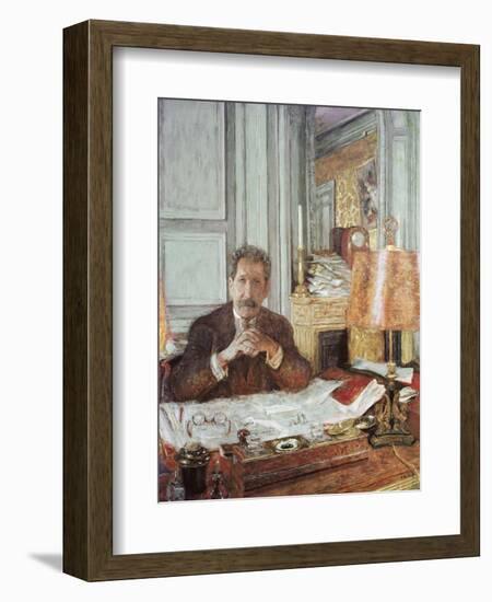 Portrait of Philippe Berthelot-Edouard Vuillard-Framed Giclee Print