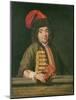 Portrait of Philippe Emmanuel De Coulanges Dressed for Carnival, 1690 (Oil on Canvas)-Italian School-Mounted Giclee Print