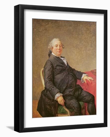 Portrait of Philippe-Laurent De Joubert (1729-82)-Jacques Louis David-Framed Giclee Print