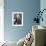 Portrait of Philosopher Alain Leroy Locke Sitting at Desk in Office at Howard University-Alfred Eisenstaedt-Framed Photographic Print displayed on a wall