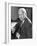 Portrait of Philosopher Alain Leroy Locke Sitting at Desk in Office at Howard University-Alfred Eisenstaedt-Framed Photographic Print