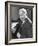 Portrait of Philosopher Alain Leroy Locke Sitting at Desk in Office at Howard University-Alfred Eisenstaedt-Framed Photographic Print