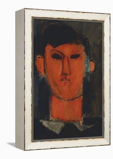 Portrait of Picasso-Amedeo Modigliani-Framed Premier Image Canvas