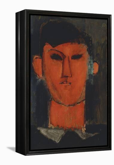 Portrait of Picasso-Amedeo Modigliani-Framed Premier Image Canvas