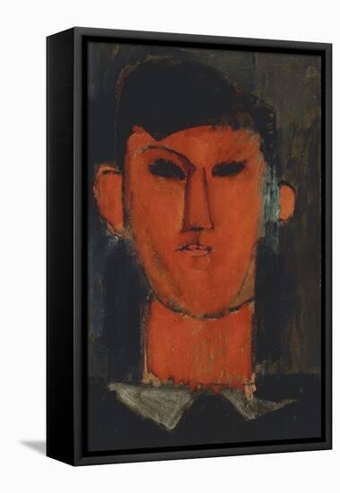 Portrait of Picasso-Amedeo Modigliani-Framed Premier Image Canvas