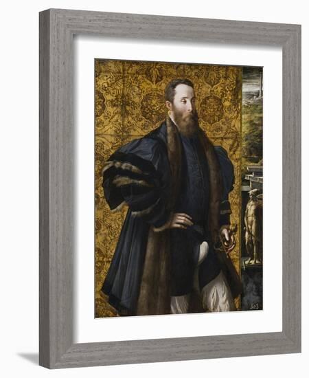 Portrait of Pier Maria Rossi Di San Secondo-Parmigianino-Framed Giclee Print