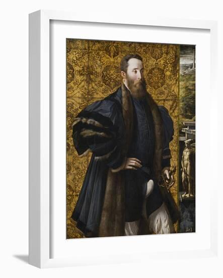 Portrait of Pier Maria Rossi Di San Secondo-Parmigianino-Framed Giclee Print