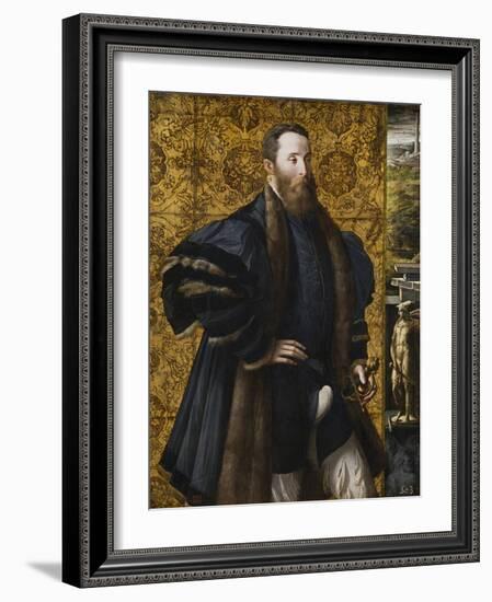 Portrait of Pier Maria Rossi Di San Secondo-Parmigianino-Framed Giclee Print