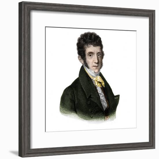 Portrait of Pierre Balguerie (1779-1825) wine merchant-French School-Framed Giclee Print