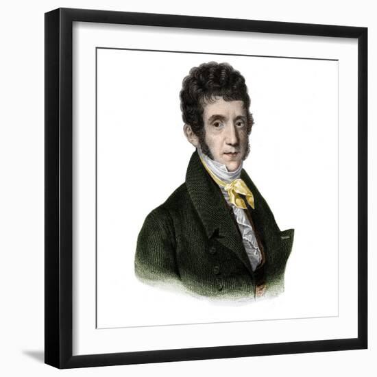 Portrait of Pierre Balguerie (1779-1825) wine merchant-French School-Framed Giclee Print