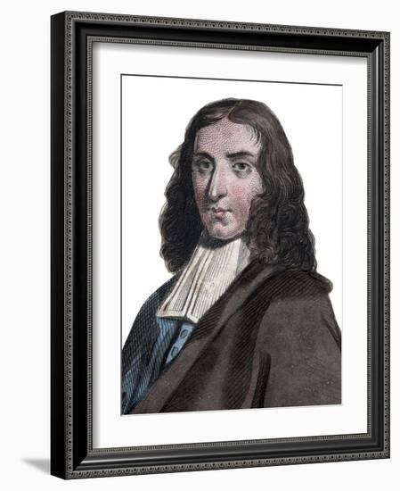 Portrait of Pierre Bayle (1647-1706), French philosopher and writer-French School-Framed Giclee Print