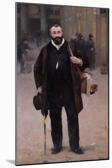Portrait of Pierre-Emmanuel Damoye-Alfred Roll-Mounted Giclee Print