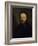 Portrait of Pierre Joseph Proudhon (1809-65) 1865-Gustave Courbet-Framed Giclee Print