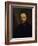 Portrait of Pierre Joseph Proudhon (1809-65) 1865-Gustave Courbet-Framed Giclee Print