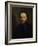 Portrait of Pierre Joseph Proudhon (1809-65) 1865-Gustave Courbet-Framed Giclee Print