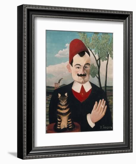 Portrait of Pierre Loti, about 1910-Henri Rousseau-Framed Giclee Print