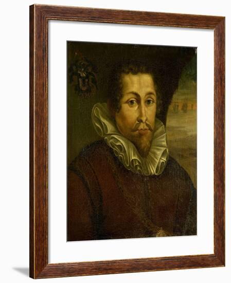 Portrait of Pieter Willemsz Verhoeff-null-Framed Art Print