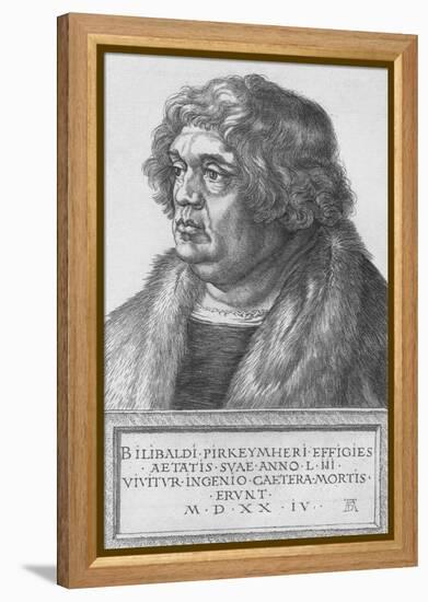 'Portrait of Pirkheimer', 1524, (1906)-Albrecht Durer-Framed Premier Image Canvas