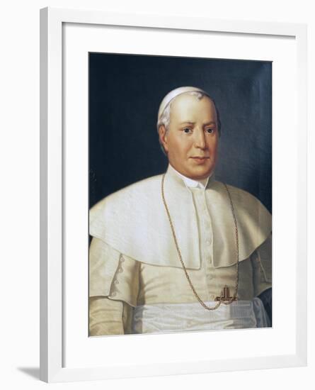 Portrait of Pius IX-null-Framed Giclee Print